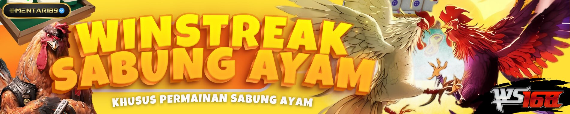 BONUS WINSTREAK SABUNG AYAM